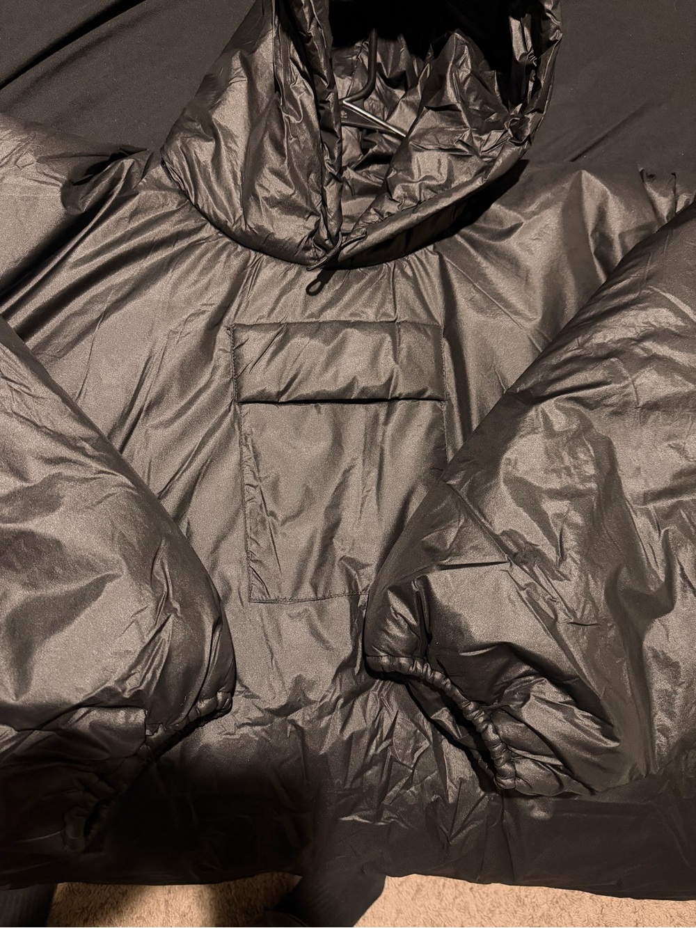 Yeezy gap padded puffer with hood